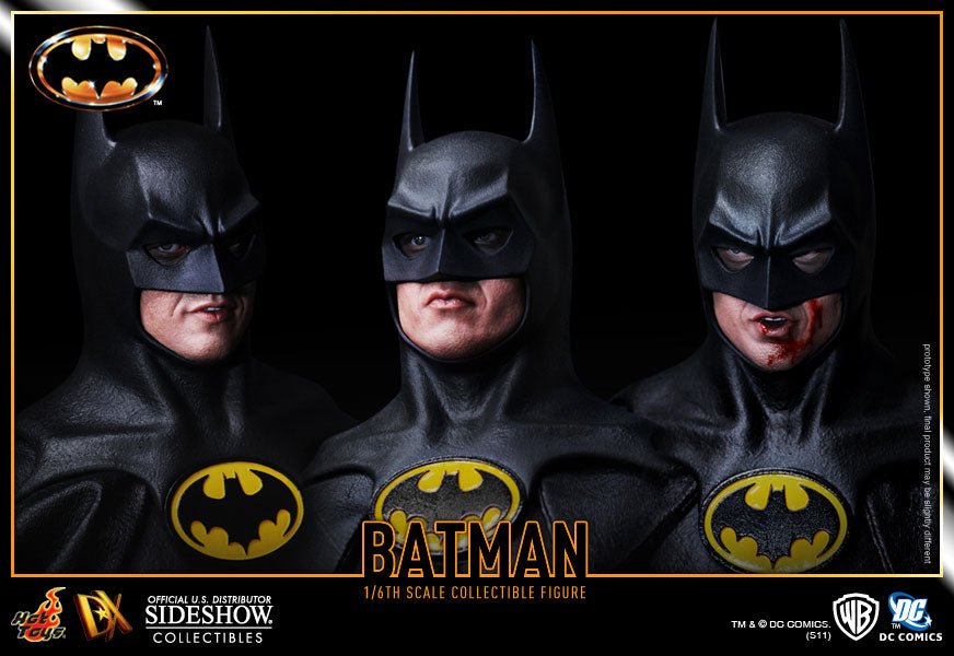 HOT TOYS - Dc Comics - Batman (Tim Burton) - Batman (1989 Ver) - DX09 Series 1:6 Action Doll