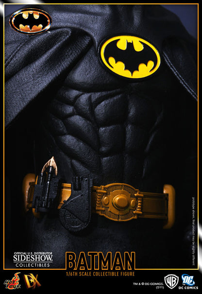 HOT TOYS - Dc Comics - Batman (Tim Burton) - Batman (1989 Ver) - DX09 Series 1:6 Action Doll