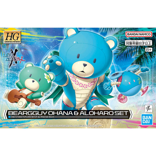 BANDAI MODEL KIT - Hg beargguy ohana & aloharo set 1/144