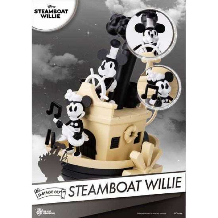 BEAST KINGDOM - D-Stage Mickey Steamboat Willie Diorama