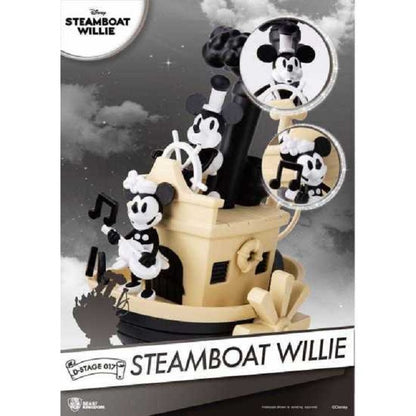 BEAST KINGDOM - D-Stage Mickey Steamboat Willie Diorama