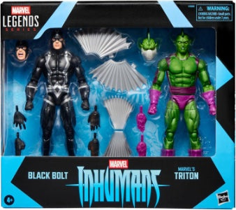 HASBRO - Marvel Legends Inhumans Black Bolt & Triton Action Figures