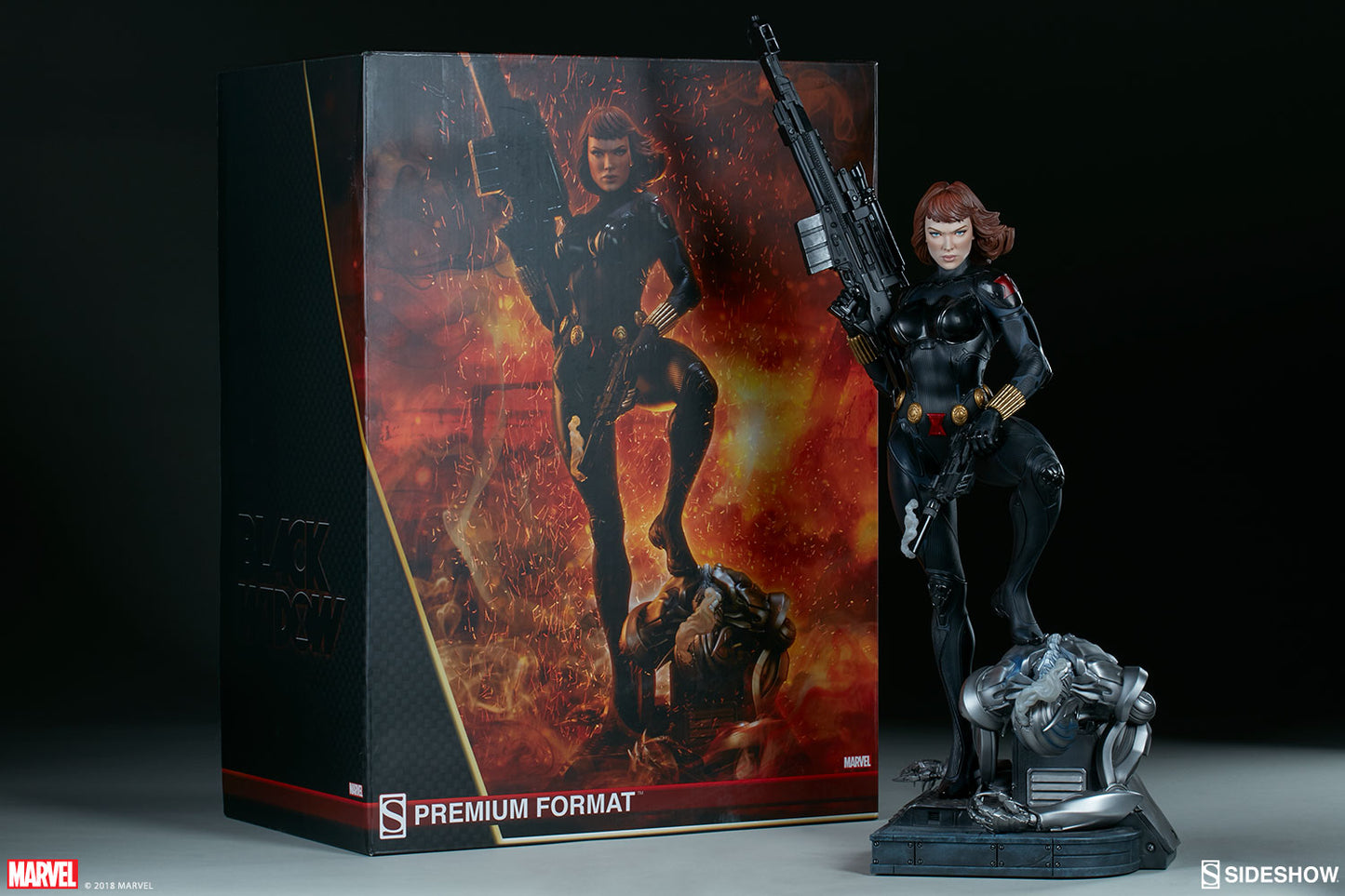 SIDESHOW - Marvel - Black Widow - 1:4 Premium Format