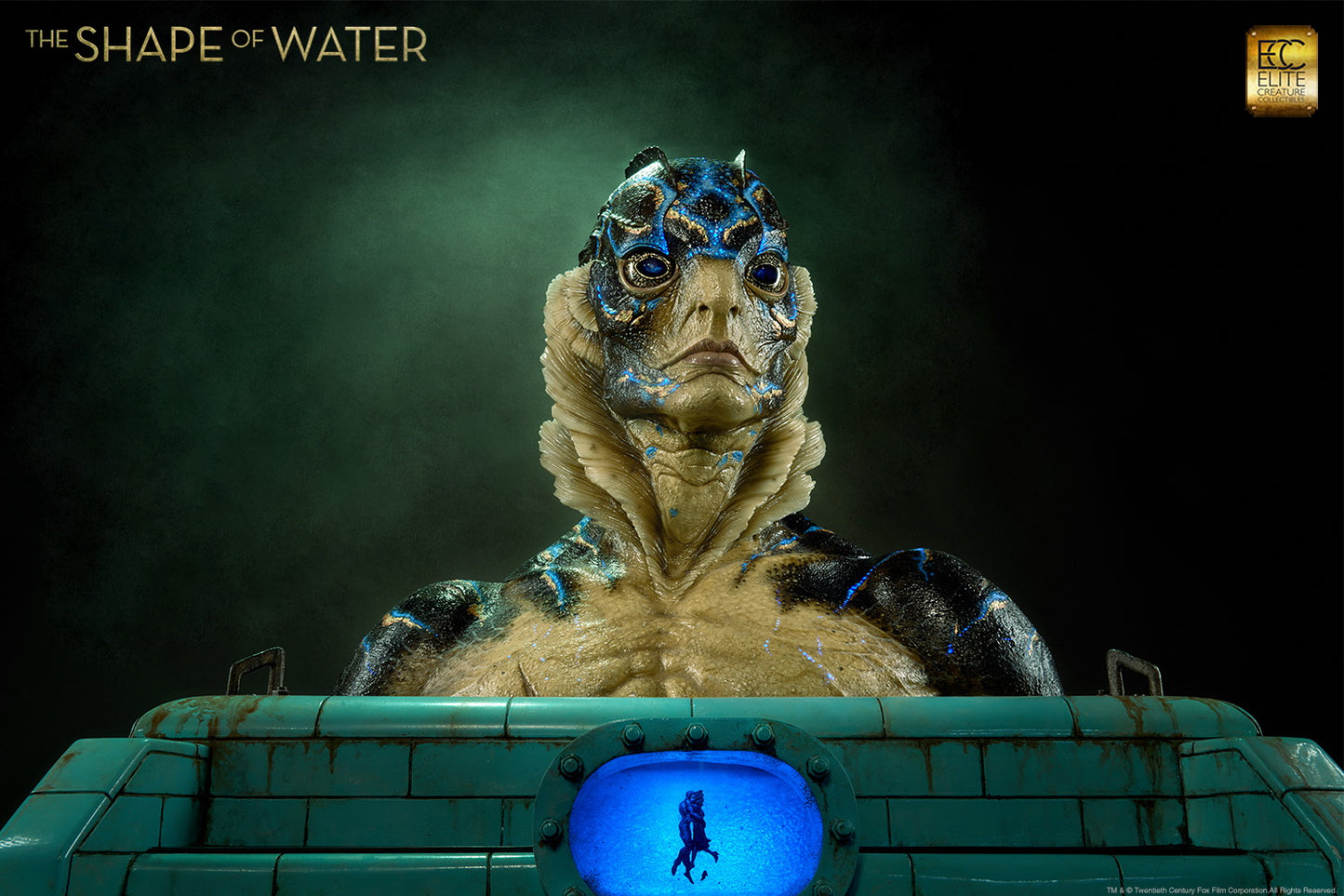 ECC ELITE CREATURE COLLECTIBLES - The Shape of Water - Life Size Bust 1:1