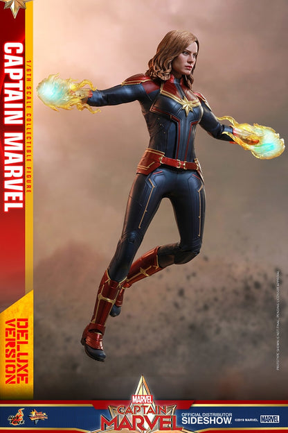 HOT TOYS - Marvel - Captain Marvel DeLuxe Ver - Movie Masterpiece 1:6 Action Doll MMS522