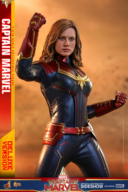 HOT TOYS - Marvel - Captain Marvel DeLuxe Ver - Movie Masterpiece 1:6 Action Doll MMS522