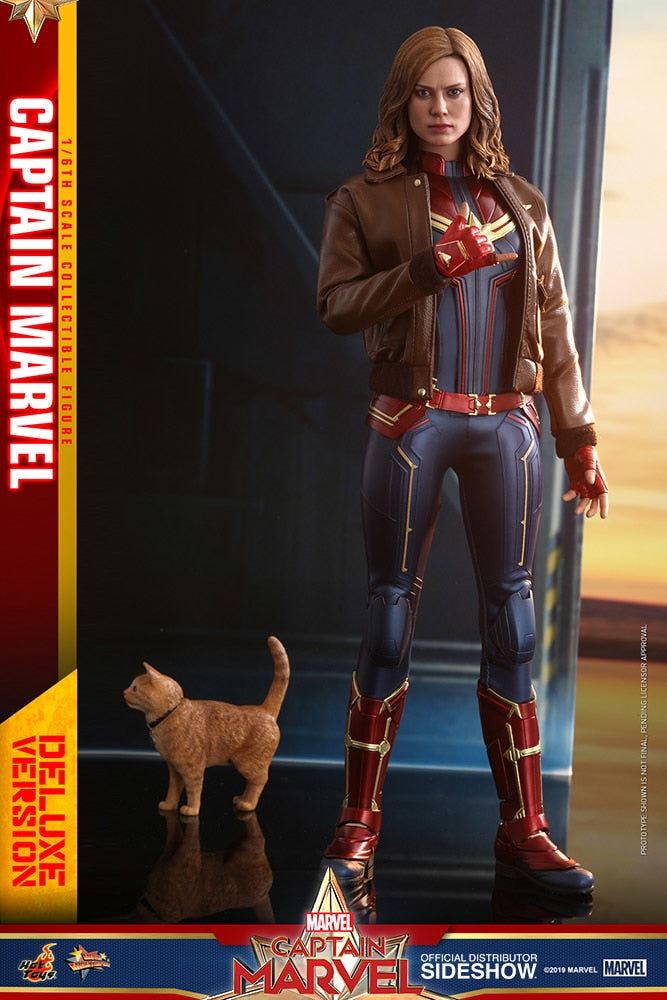 HOT TOYS - Marvel - Captain Marvel DeLuxe Ver - Movie Masterpiece 1:6 Action Doll MMS522