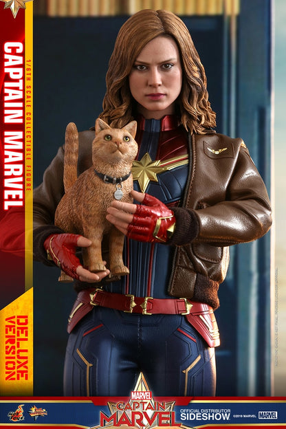 HOT TOYS - Marvel - Captain Marvel DeLuxe Ver - Movie Masterpiece 1:6 Action Doll MMS522