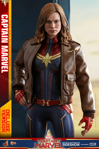 HOT TOYS - Marvel - Captain Marvel DeLuxe Ver - Movie Masterpiece 1:6 Action Doll MMS522