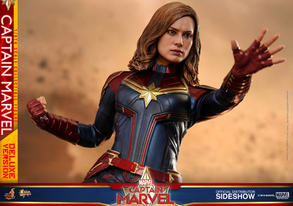 HOT TOYS - Marvel - Captain Marvel DeLuxe Ver - Movie Masterpiece 1:6 Action Doll MMS522