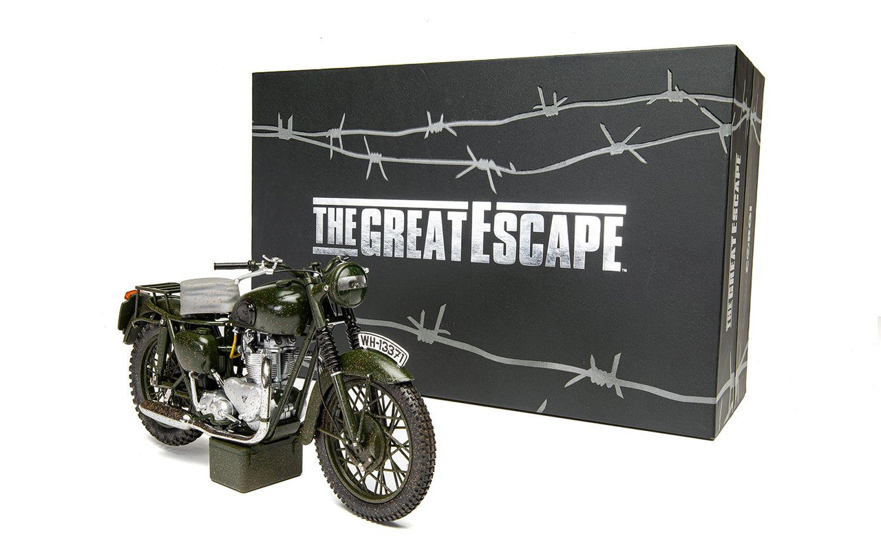 CORGI TOYS - The Great Escape - Triumph TR6 Trophy (Weathered)  1/12