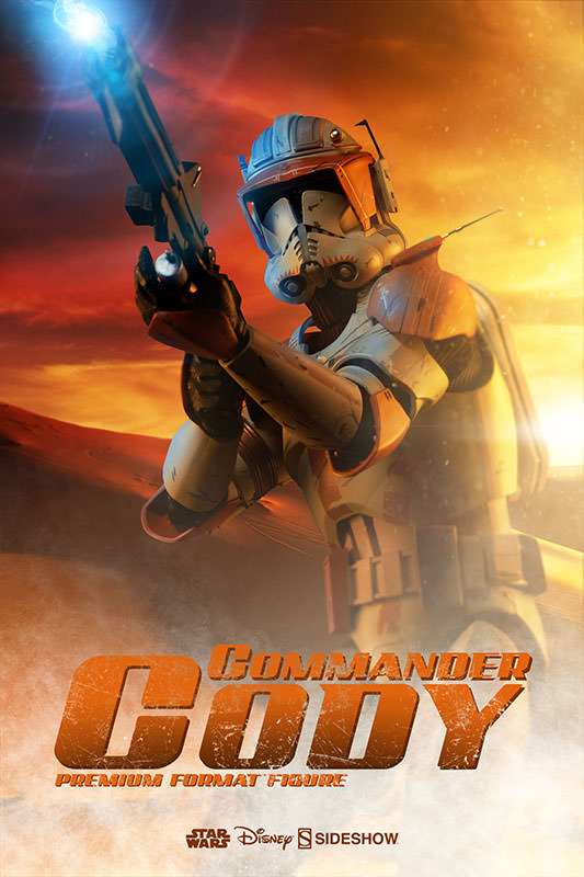 SIDESHOW - Star Wars - Commander Cody - 1:4 Premium Format