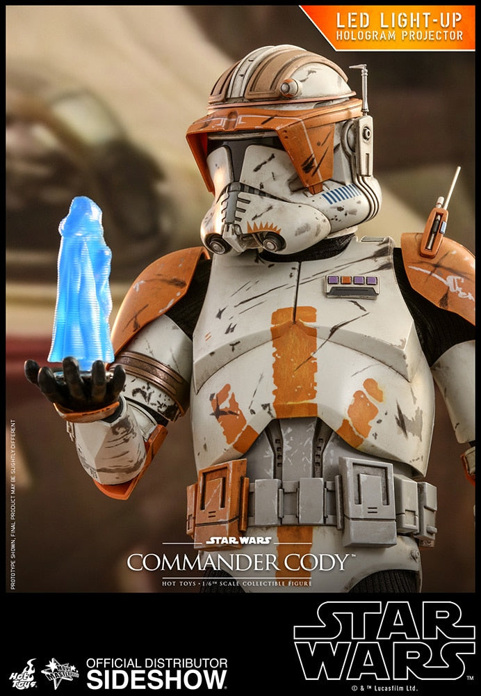 HOT TOYS - Star Wars - Episode III Revenge of The Sith - Commander Cody - Movie Masterpiece 1:6 Action Doll 903736