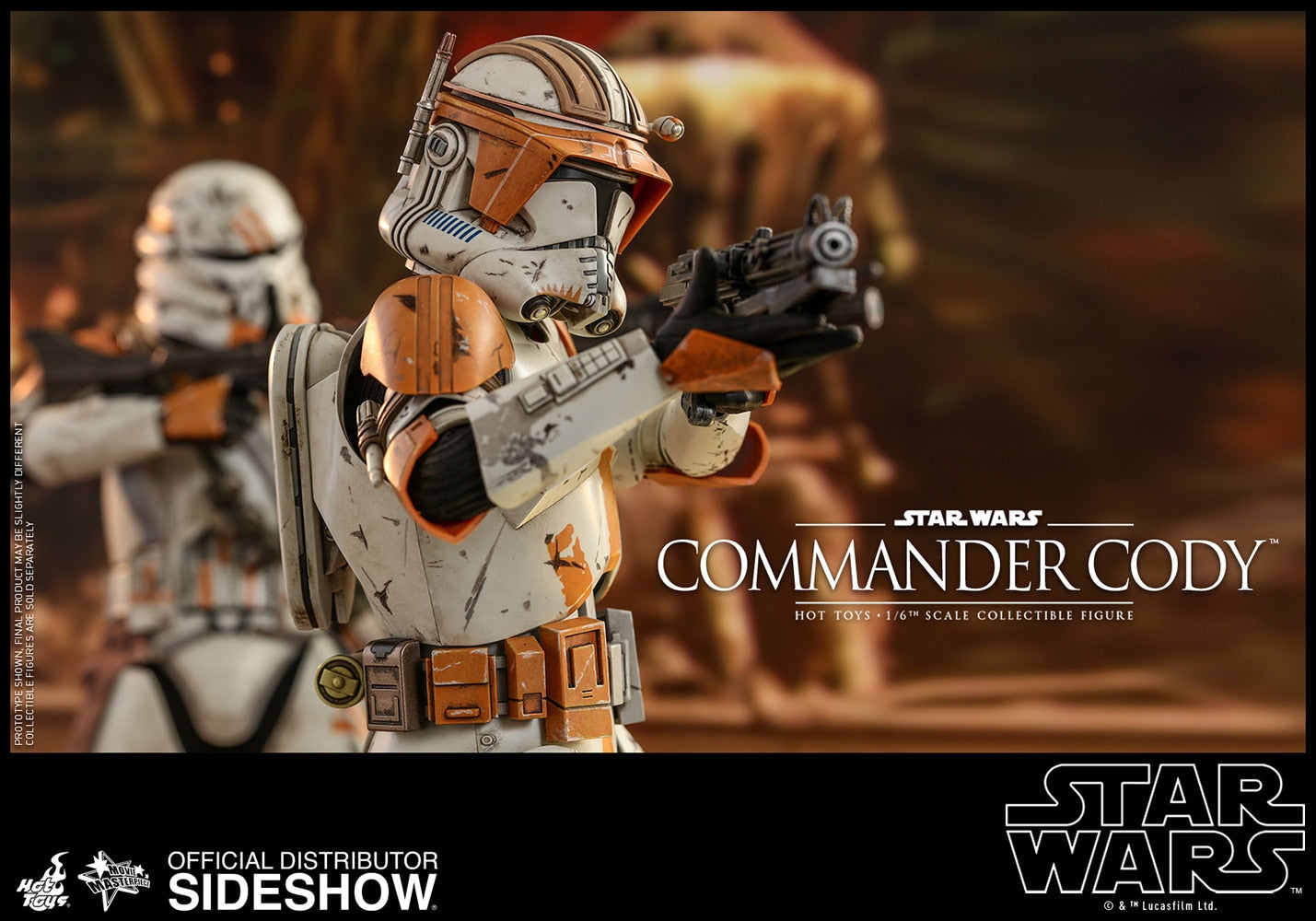 HOT TOYS - Star Wars - Episode III Revenge of The Sith - Commander Cody - Movie Masterpiece 1:6 Action Doll 903736