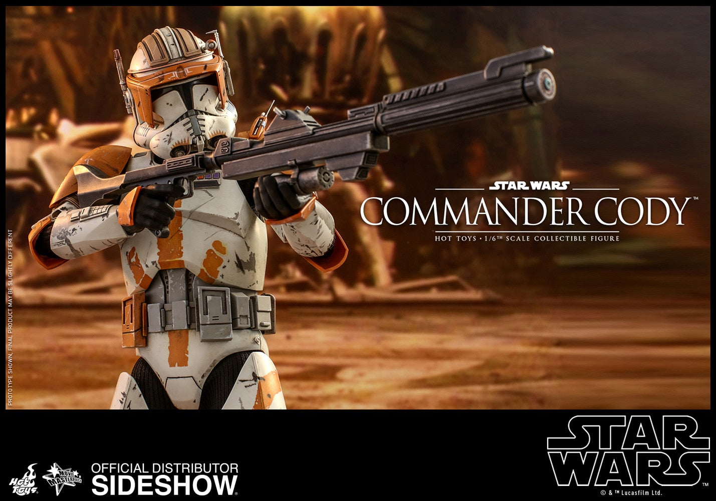 HOT TOYS - Star Wars - Episode III Revenge of The Sith - Commander Cody - Movie Masterpiece 1:6 Action Doll 903736