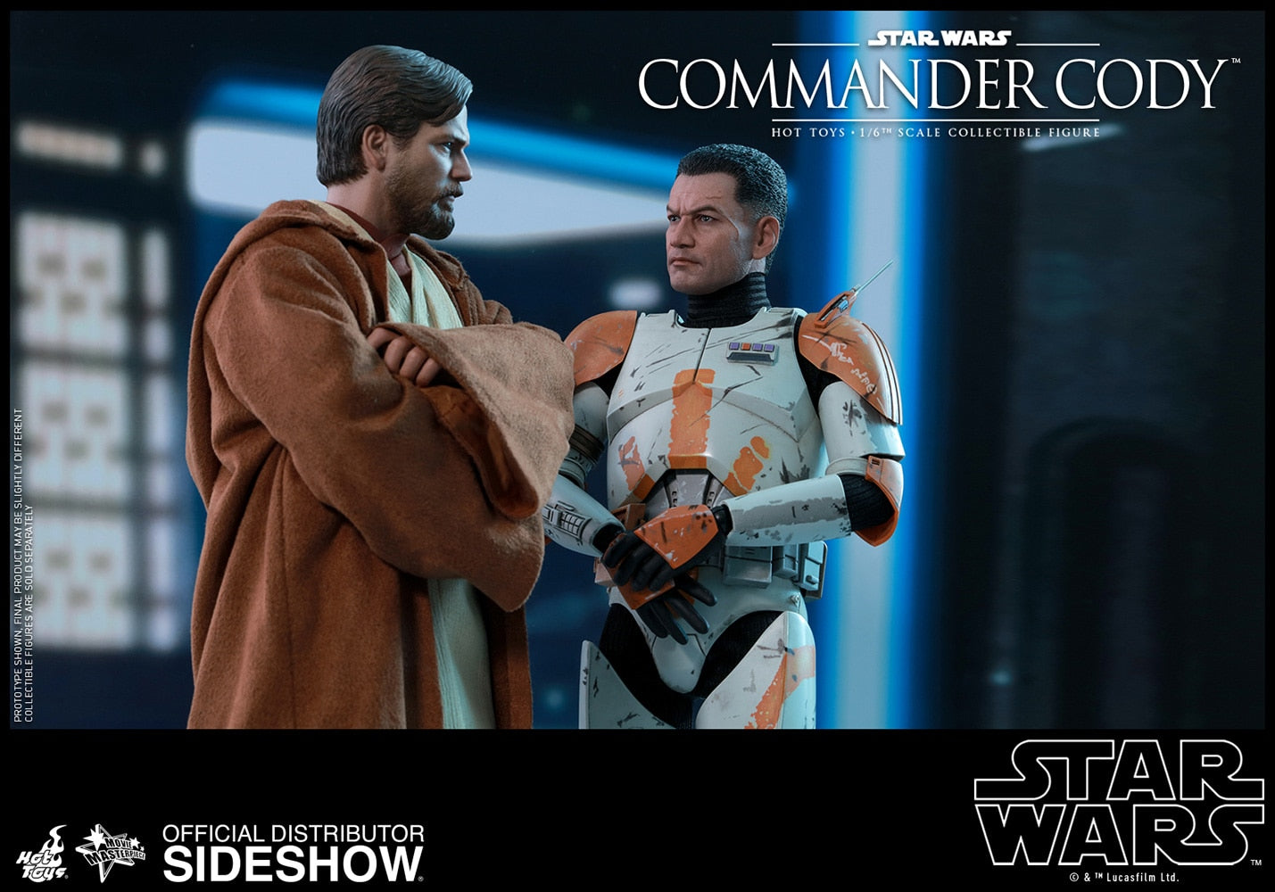 HOT TOYS - Star Wars - Episode III Revenge of The Sith - Commander Cody - Movie Masterpiece 1:6 Action Doll 903736