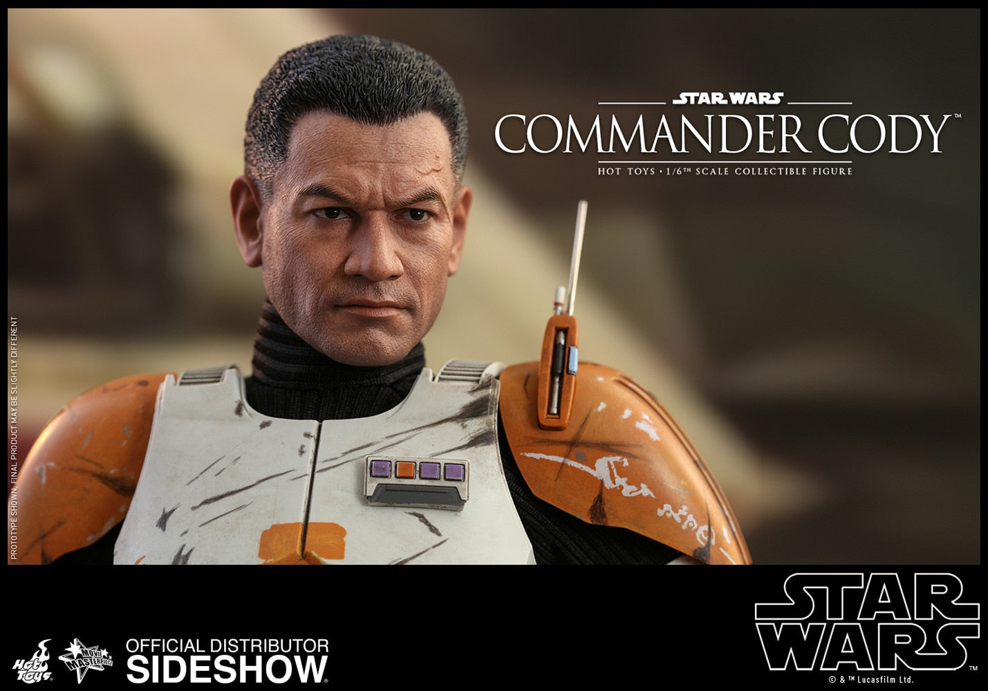 HOT TOYS - Star Wars - Episode III Revenge of The Sith - Commander Cody - Movie Masterpiece 1:6 Action Doll 903736