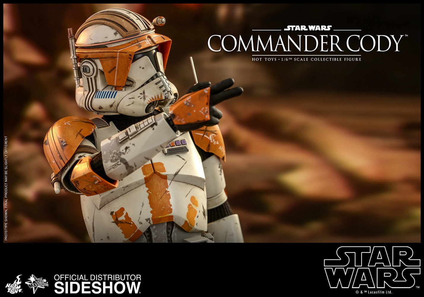 HOT TOYS - Star Wars - Episode III Revenge of The Sith - Commander Cody - Movie Masterpiece 1:6 Action Doll 903736