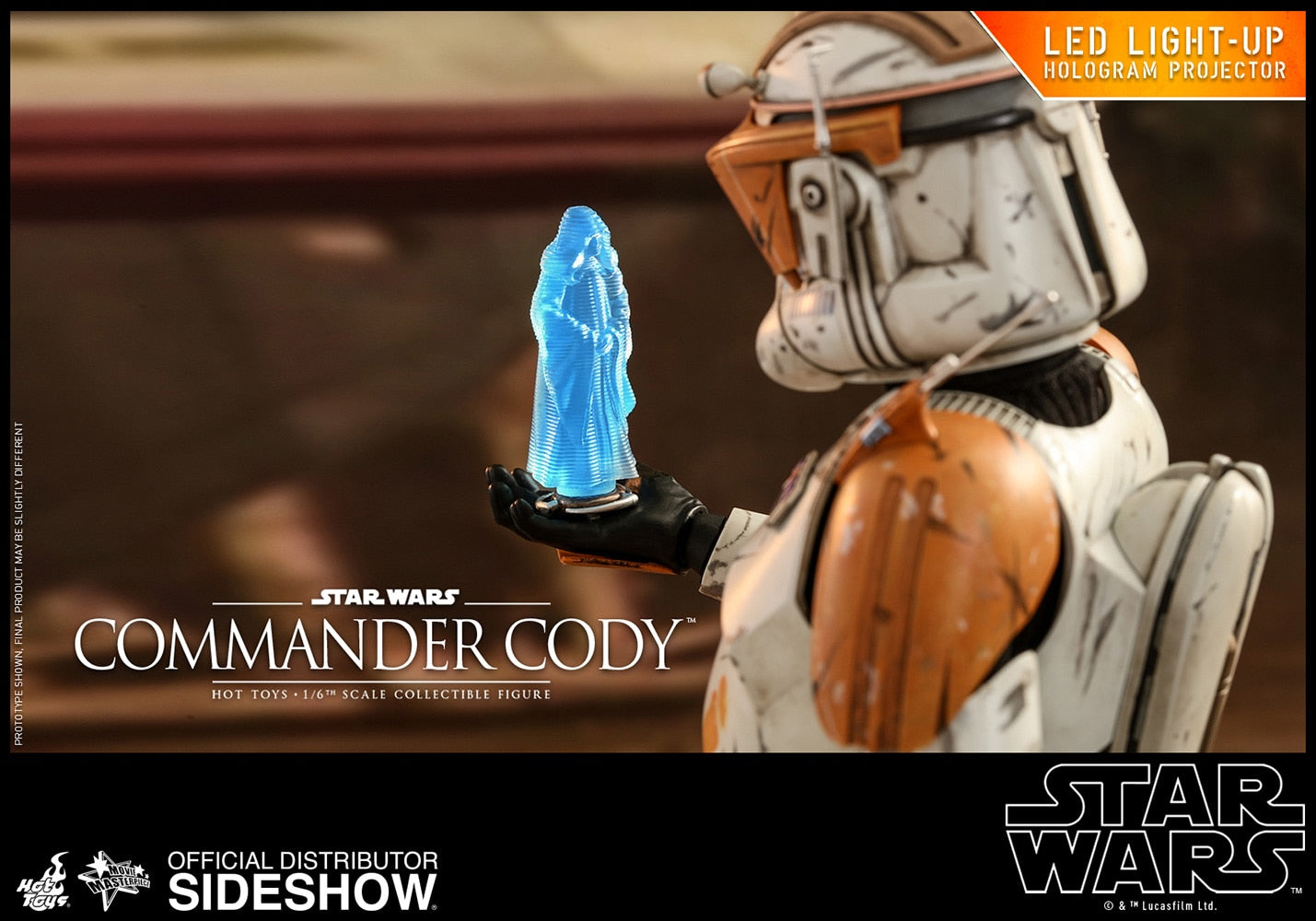 HOT TOYS - Star Wars - Episode III Revenge of The Sith - Commander Cody - Movie Masterpiece 1:6 Action Doll 903736