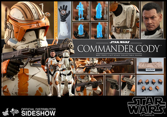 HOT TOYS - Star Wars - Episode III Revenge of The Sith - Commander Cody - Movie Masterpiece 1:6 Action Doll 903736