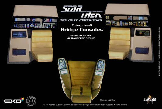 EXO 6 - TNG Enterprise D Bridge Consoles Set (OPS and CONN)
