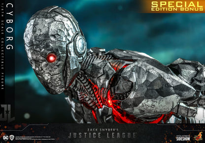 OFFERTA HOT TOYS  - Zack Snyder`s Justice League Action Figure 1/6 Cyborg TMS057 Special Edition