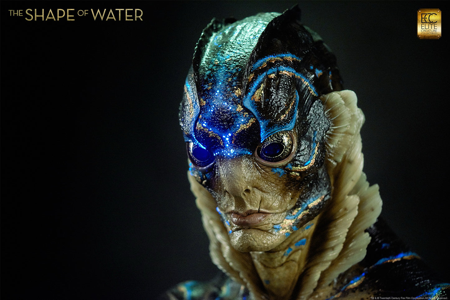 ECC ELITE CREATURE COLLECTIBLES - The Shape of Water - Life Size Bust 1:1