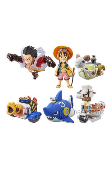 BANPRESTO - One Piece WCF Chibi Pvc Statue 7 cm Assortment Treasure Rally Vol. 1