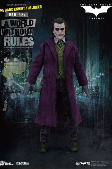 BEAST KINGDOM - Dc Comics - Batman The Dark Knight Dynamic 8ction Heroes Action Figure 1:9 The Joker