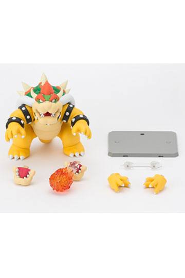 BANDAI - Super Mario Bros. S.H. Figuarts Action Figure Bowser Tamashii Web Exclusive