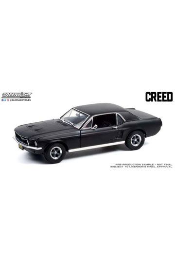 GREENLIGHT - Creed (2015) Die Cast Model 1/18 1967 Ford Mustang Coupe