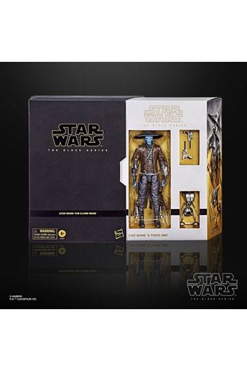 HASBRO - Star Wars The Clone Wars Black Series Action Figure Cad Bane & Todo 360 EXCLUSIVE