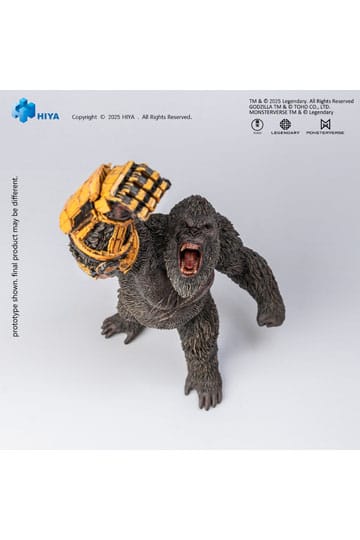 HIYA - Godzilla x Kong The New Empire Stylist Series PVC Statue Kong B.E.A.S.T. Glove Version