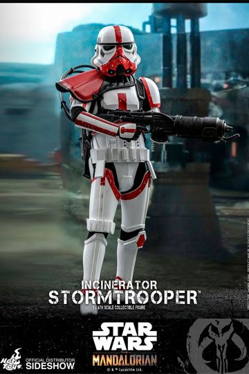 HOT TOYS - Star Wars The Mandalorian 1:6 Action Doll Incinerator Stormtrooper 30 cm TMS012