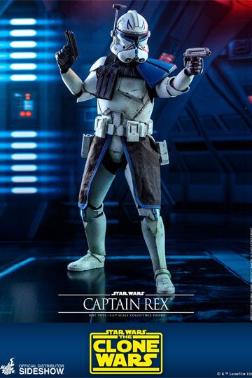 HOT TOYS - Star Wars The Clone Wars 1:6 Action Doll Captain Rex TMS018