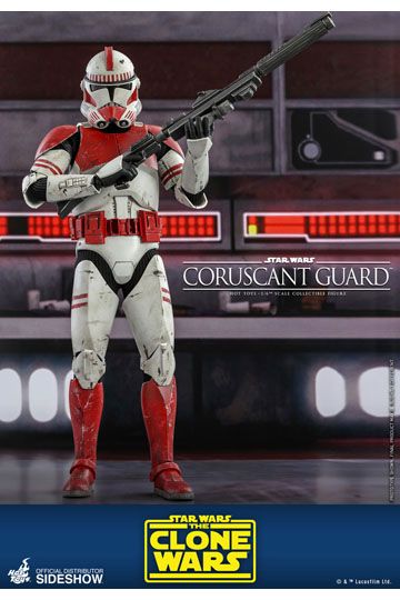 HOT TOYS - Star Wars The Clone Wars 1:6 Action Doll Coruscant Guard TMS025