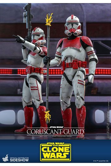 HOT TOYS - Star Wars The Clone Wars 1:6 Action Doll Coruscant Guard TMS025