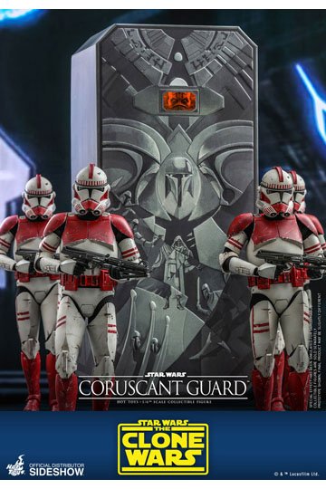 HOT TOYS - Star Wars The Clone Wars 1:6 Action Doll Coruscant Guard TMS025