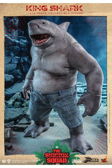 HOT TOYS - Dc Comics - Suicide Squad Movie Masterpiece 1:6 Action Doll King Shark PPS006