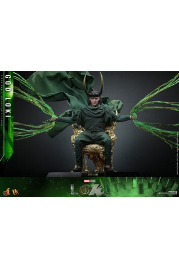 HOT TOYS - Loki DX Action Figure 1/6 God Loki