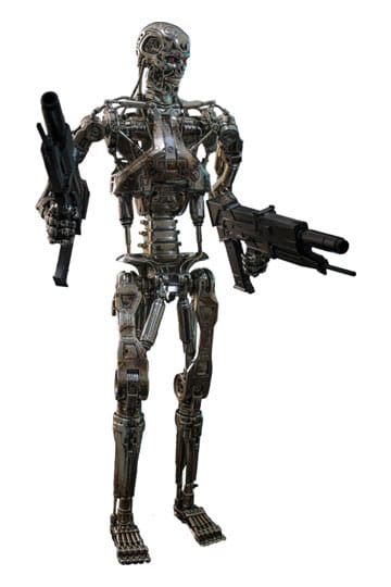 HOT TOYS - Terminator 2: Judgment Day Movie Masterpiece Die-cast Action Figure 1/6 Endoskeleton (Battle Damaged Version)