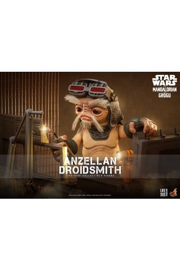 HOT TOYS - Star Wars: The Mandalorian & Grogu Life-Size Figure Anzellan Droidsmith