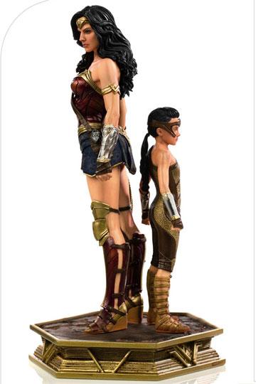 IRON STUDIO - Dc Comics - Wonder Woman 1984 DeLuxe Art Scale Statue 1:10 Wonder Woman & Young Diana