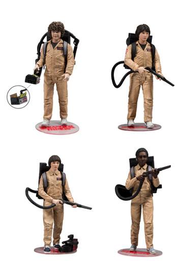 MCFARLANE TOYS - Stranger Things Action Figure 4 Pack Ghostbsters