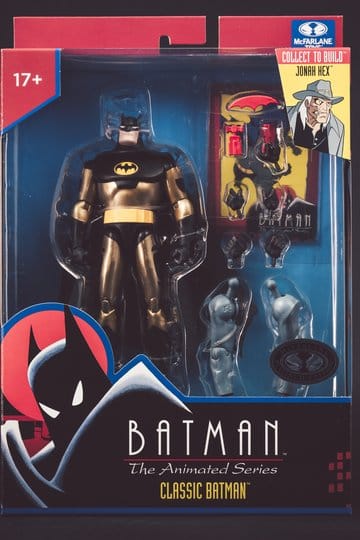 Mc FARLANE TOYS - Batman: The Animated Series DC Direct Build-A Action Figures Wave 5 Classic Batman (Platinum Edition) 15 cm