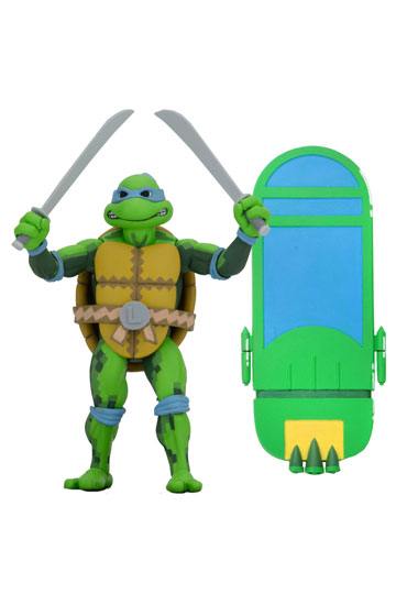 NECA - TMNT Teenager Mutant Ninja Turtles Turtles in Time Action Figure Series 1 Leonardo 18 cm