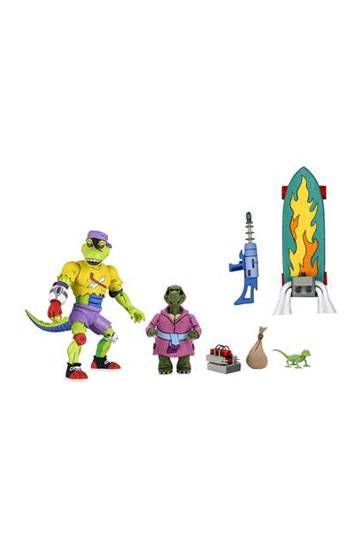 NECA - TMNT Teenager Mutant Ninja Turtles Ultimate Action Figure Mondo Gecko