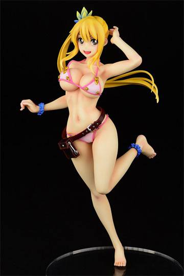 ORCA TOYS - Fairy Tail Pvc Statue 1:6 Lucy Heartfilia Star Warsimwear Gravure Style Ver Side Tail