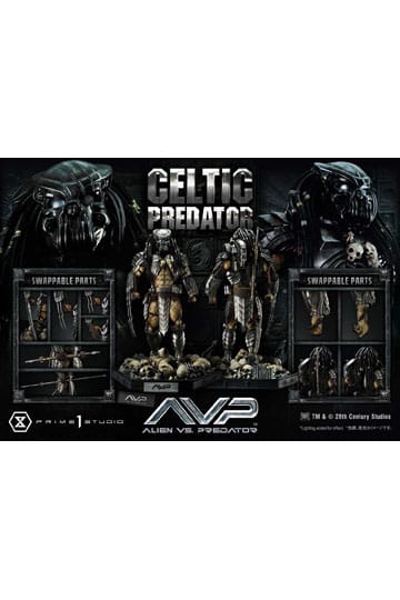 PRIME 1  - The Alien vs. Predator Museum Masterline Series Statue 1:3 Celtic Predator Bonus Ver.