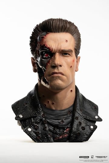 PURE ARTS - Terminator 2 Replik 1/1 T-800 Model 101 Battle Damaged Art Mask
